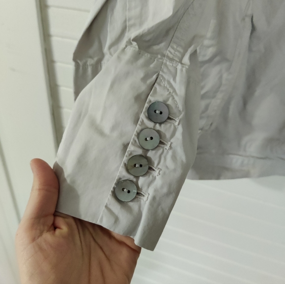 OSKA Grey Cotton Jacket - Picture 10 of 12